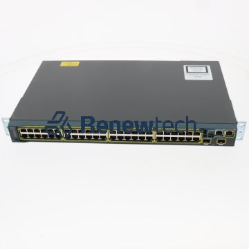 CISCO WS-C2960S-48TD-L - Cisco Catalyst 2960S Series 48-Port switch (48x 1G Base-T, 2x SFP+) Integrated PSU, LAN Base