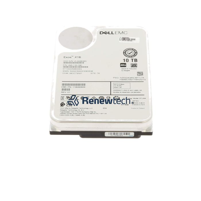 EMC 10TB 7.2k 3.5in 6G SATA HDD for ISILON A2000